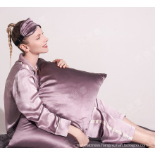 OEKO 100% Charmeuse Silk 22mm Queen Size Envelope Silk Pillowcase for Beauty